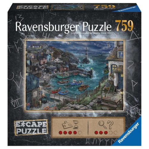 Puzzle Ravensburger 17528 Escape - Treacherous Harbor 759 Darabok