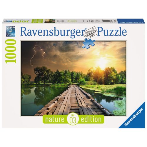 Puzzle Ravensburger 19538 The Wooden Footbridge 1000 Darabok