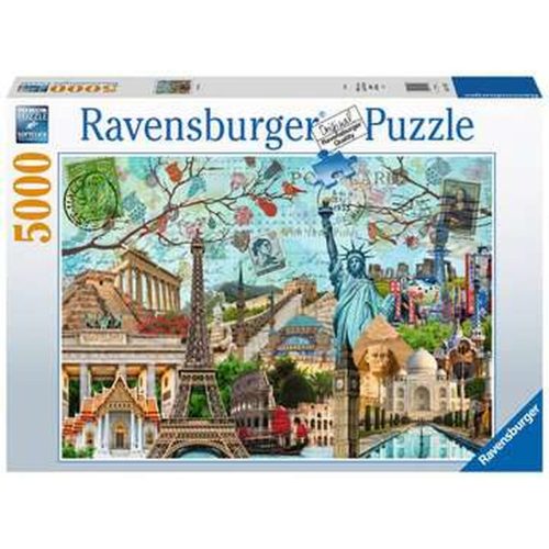 Puzzle Ravensburger 17118 Big Cities Collage 5000 Darabok