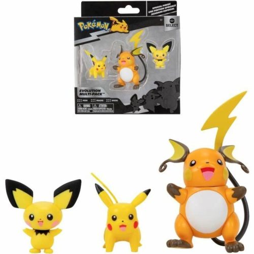 Figura szett Pokémon Evolution Multi-Pack: Pikachu