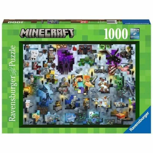 Puzzle Minecraft Mobs 17188 Ravensburger 1000 Darabok