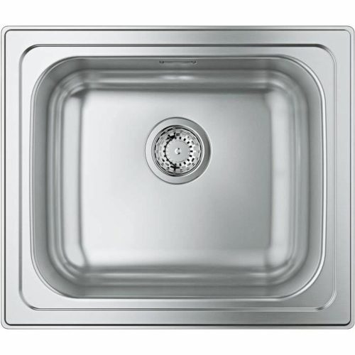 Egykarú Csap Grohe 31719SD0 Rozsdamentes acél Négyszögletes