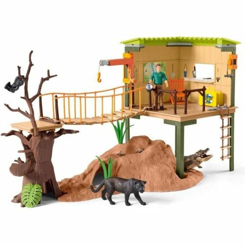 Playset Schleich Wild Life 68 Darabok Safari