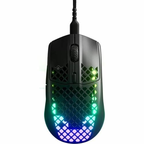 Gamer egér SteelSeries AEROX 3 (2022) ONYX EDITION Fekete