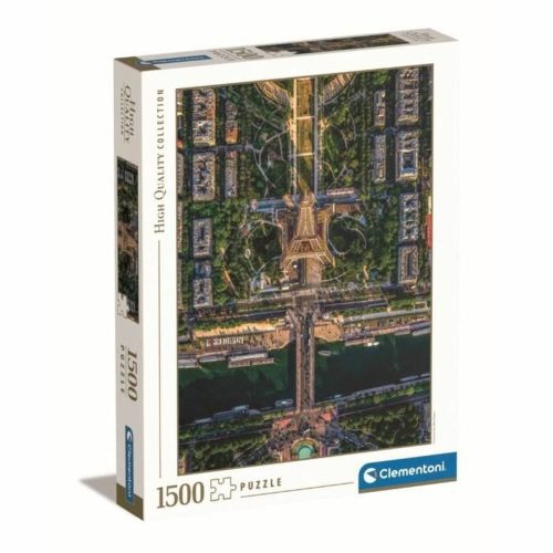 Puzzle Clementoni Vol au-dessus de Paris (FR) 1500 Darabok