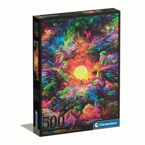 Puzzle Clementoni Colorboom Psychedelic Jungle 500 Darabok