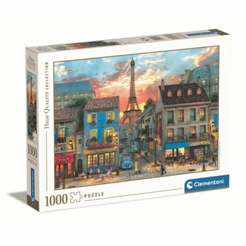 Puzzle Clementoni Rues de Paris 1000 Darabok