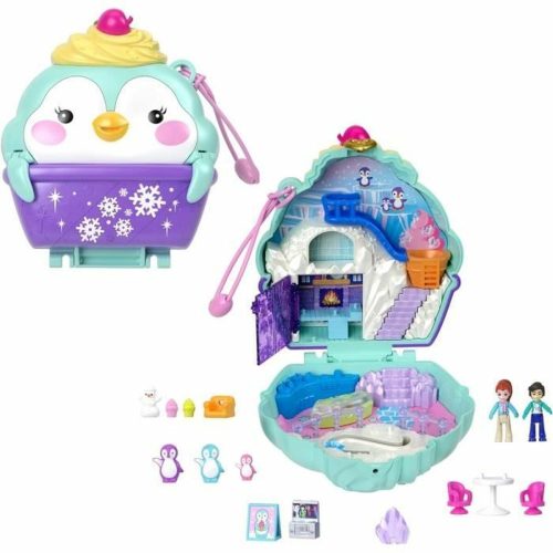 Playset Polly Pocket MANCHOT A LA NEIGE