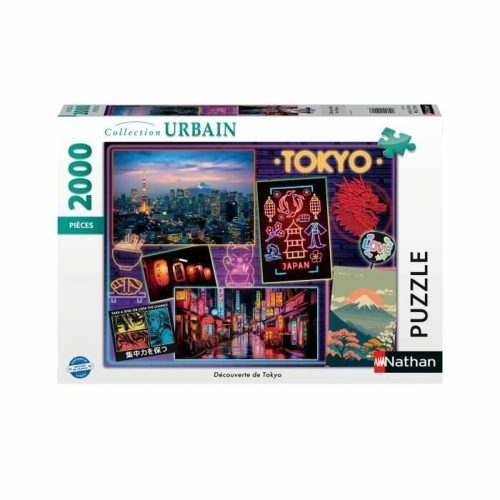 Puzzle Ravensburger Découverte de Tokyo 2000 Darabok