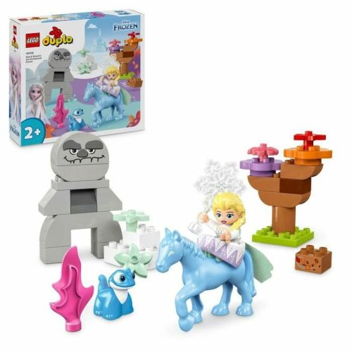 Építő készlet Lego DUPLO Disney 10418 Elsa and Bruni in the Enchanted Forest Többszínű