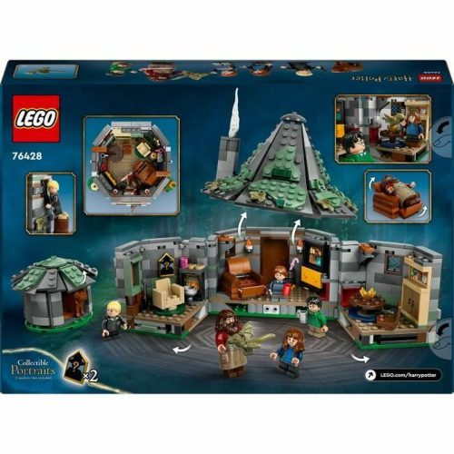 Építő készlet Lego Harry Potter 76428 Hagrid's Cabin: An Unexpected Visit Többszínű