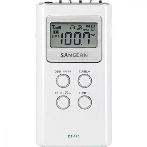 Rádió Sangean DT120W Fehér