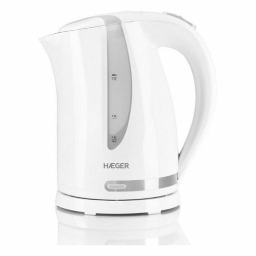 Vízforraló Haeger EK-22W.022A Rozsdamentes acél Fehér 2200 W 1,7 L