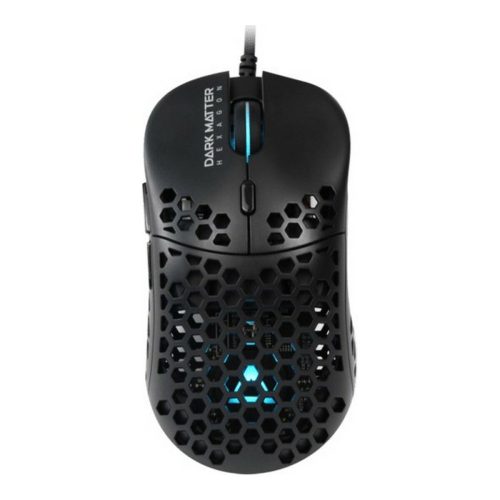 Gamer egér Silver Electronics Dark Matter Hexagon Fekete (1,5 m)