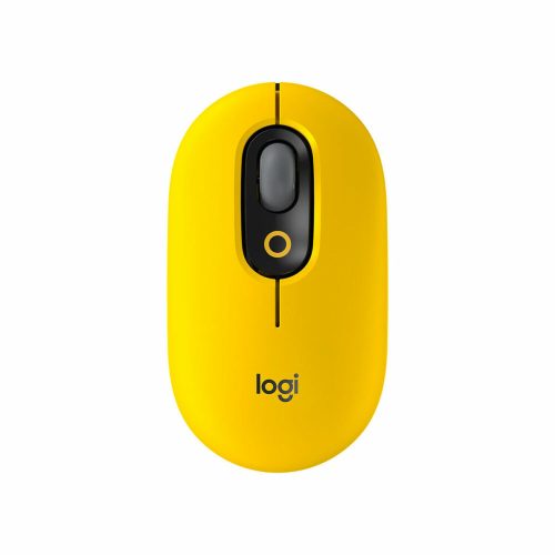 Egér Logitech POP Mouse with emoji Sárga