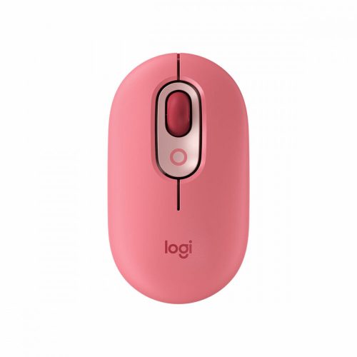 Egér Logitech POP Mouse with emoji Rózsaszín