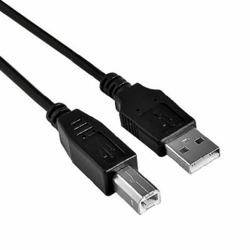 USB A - USB B Kábel NANOCABLE CABLE USB 2.0 IMPRESORA, TIPO A/M-B/M, NEGRO, 3.0 M 3 m Fekete