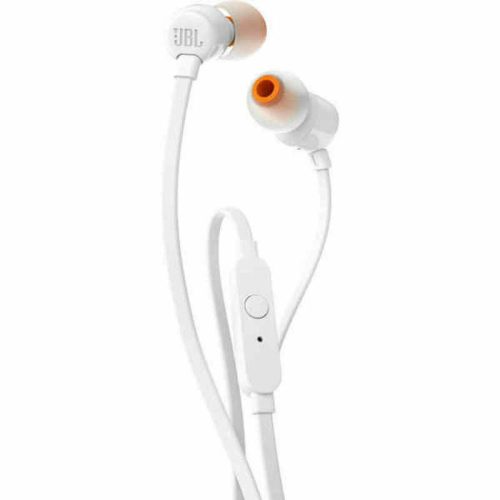 Fejhallgató Mikrofonnal JBL JBLT110WHT Fehér