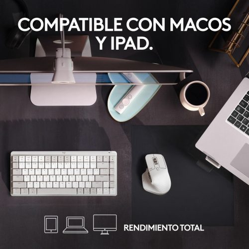 Vezeték nélküli Egér Logitech MX Master 3S for Mac 8000 dpi Fehér