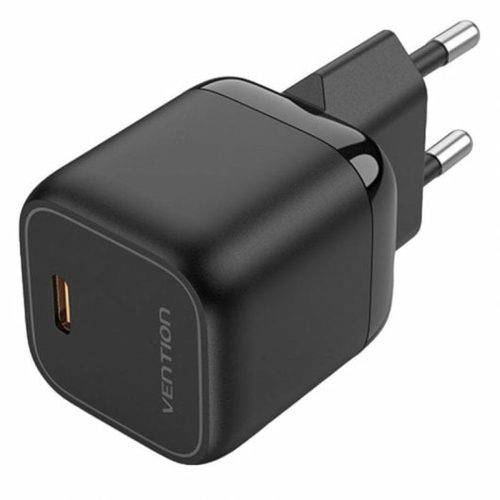 Fali töltő Vention FAKW0-EU 30 W USB-C Fekete