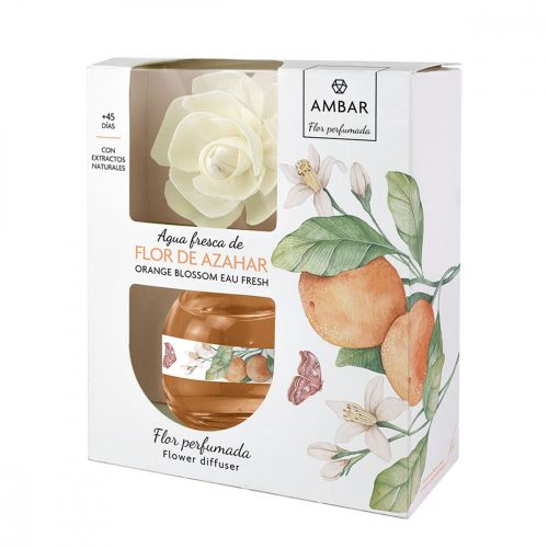 Légfrissítő Flor de Azahar Gyöngyök Narancszín 60 ml