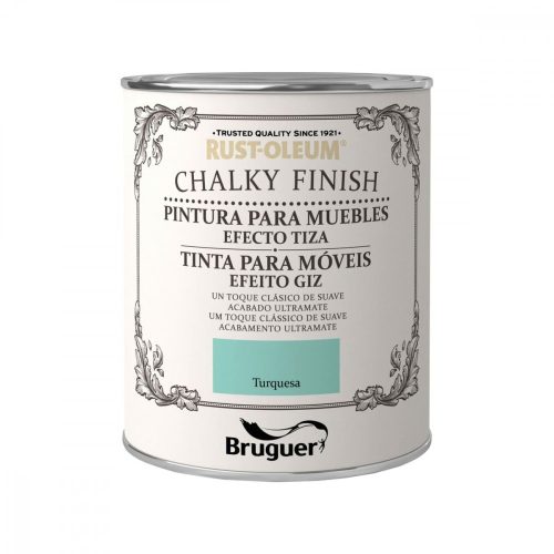 Festék Bruguer Chalky Finish Türkizkék 750 ml