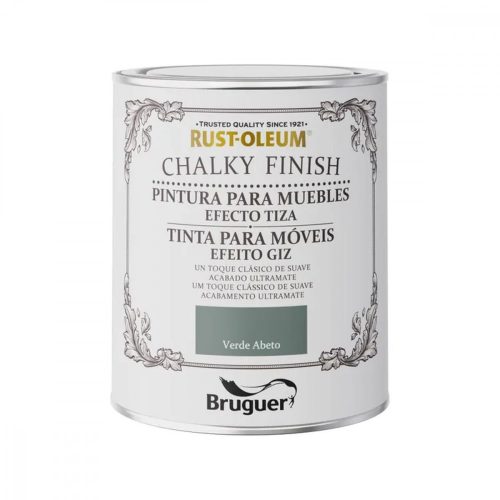 Festék Bruguer Rust-oleum Chalky Finish 5733889 Bútor Fir Green 750 ml