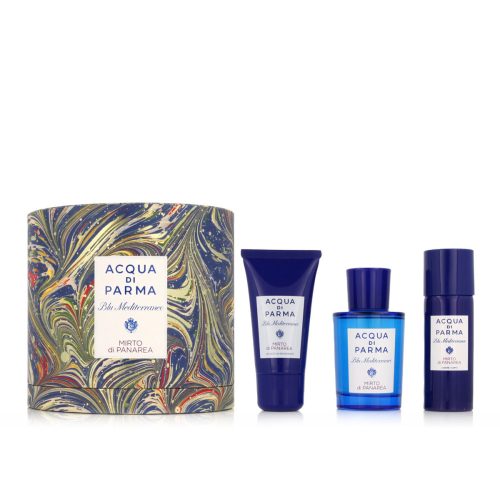 Unisex Parfüm Szett Acqua Di Parma 3 Darabok Blu Mediterraneo Mirto Di Panarea