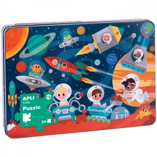 Gyermek Puzzle Apli Space 24 Darabok 48 x 32 cm