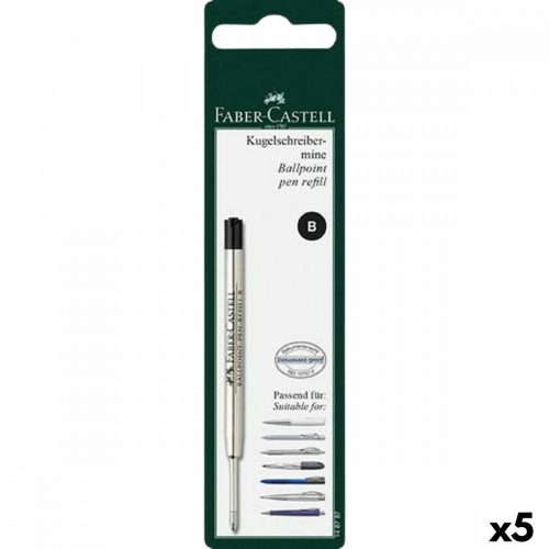 Pótalkatrészek Faber-Castell Toll Fekete (5 egység)