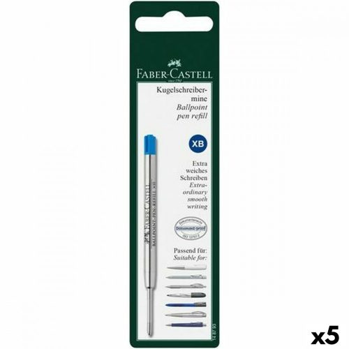 Pótalkatrészek Faber-Castell Toll 0,6 mm Kék (5 egység)