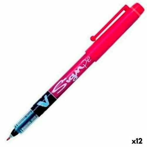 Gél toll Pilot V Sign Pen Piros 0,6 mm (12 egység)