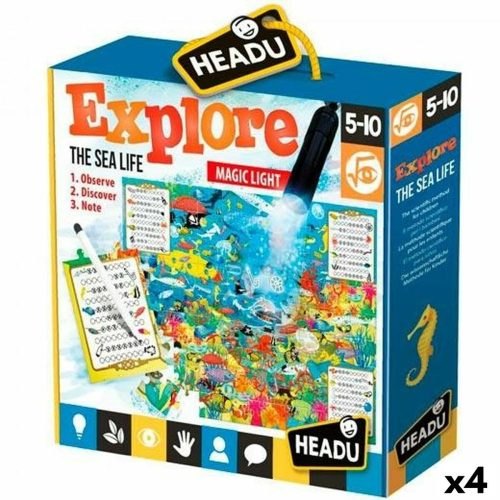 Puzzle HEADU Explore the Sea Life (4 egység)