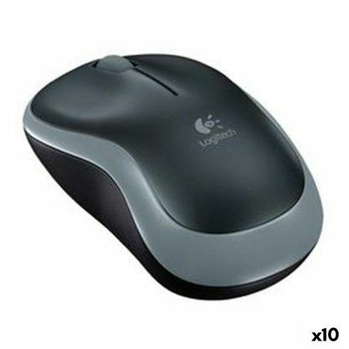 Vezeték nélküli Egér Logitech M185 Szürke (10 egység)