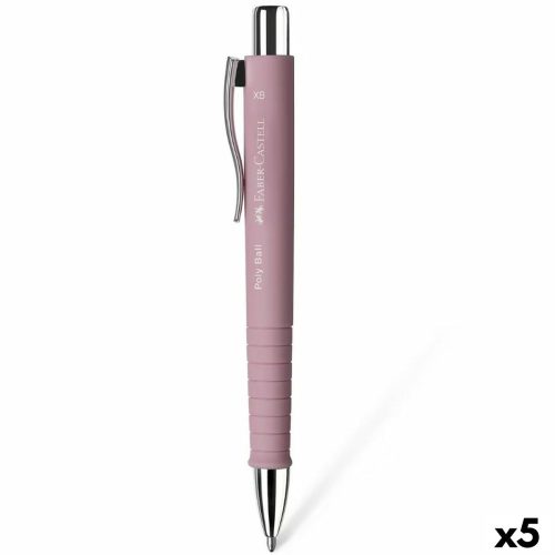 Toll Faber-Castell Poly Ball XB Rózsaszín (5 egység)