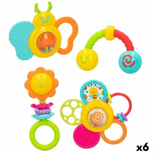 Rattle set Winfun 4 Darabok 16 x 16 x 4,5 cm (6 egység)