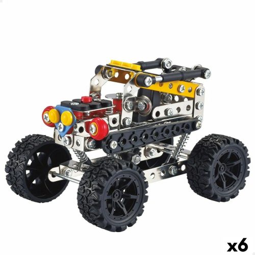 Építő készlet Colorbaby Smart Theory Mecano Monster Car Autó 201 Darabok (6 egység)