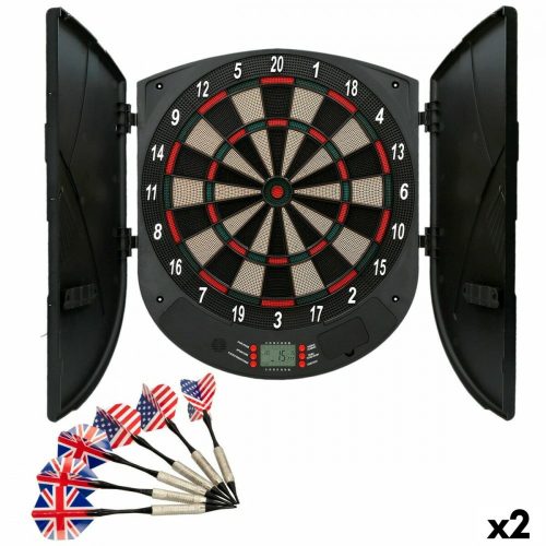 Elektronikus darts tábla Aktive 45 x 50 x 4,5 cm (2 egység)