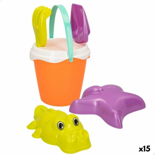 Strandjáték Készlet Colorbaby Ø 18 cm polipropilén (15 egység)