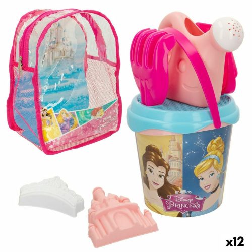 Strandjáték Készlet Disney Princess polipropilén 18 x 16 x 18 cm Ø 18 cm (12 egység)