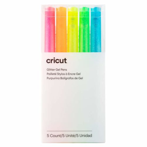 Gél toll Cricut GLITTER NEON Többszínű 0,8 mm (5 egység)