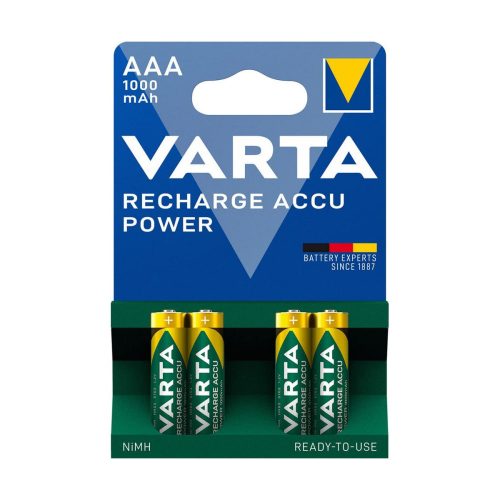 Újratölthető akkumulátorok Varta -5703B/4 1000 mAh AAA