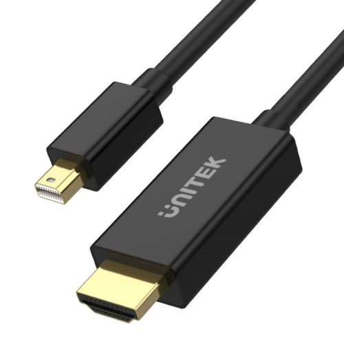 Mini Display Port–HDMI Adapter Unitek V1152A Fekete 2 m