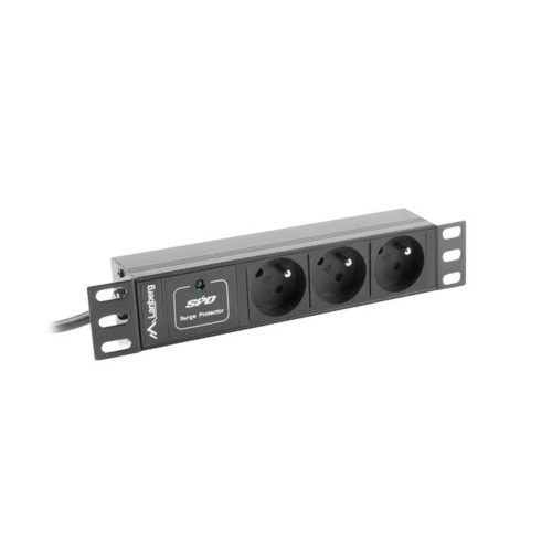 ólom Lanberg PDU-03F-0200-BK (2 m)