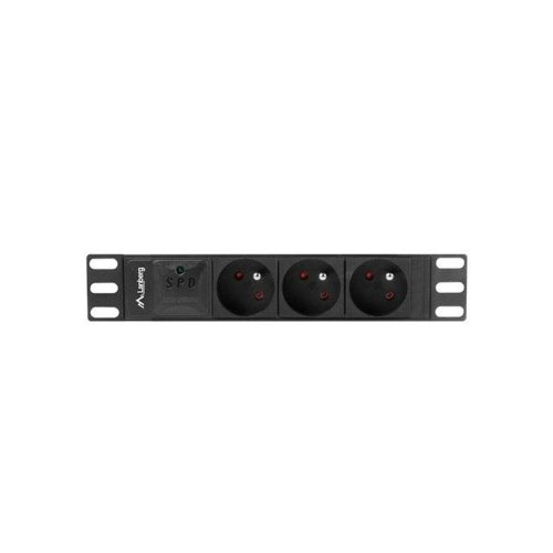 ólom Lanberg PDU-03E-0200-IEC-BK (2 m)