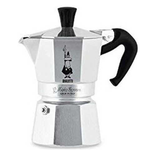 Express Kávéfőző Bialetti Moka Express Rozsdamentes acél Alumínium 2 чаши за чай