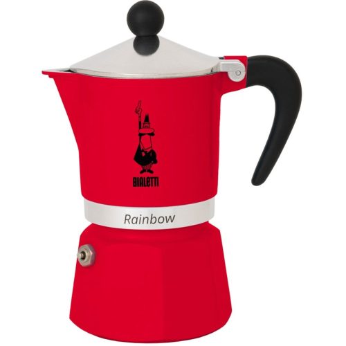 Kotyogós Kávéfőző Bialetti Rainbow Piros Fém Alumínium 60 ml