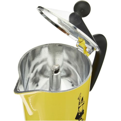 Kotyogós Kávéfőző Bialetti Rainbow Sárga Fém Alumínium 300 ml 6 Csészék