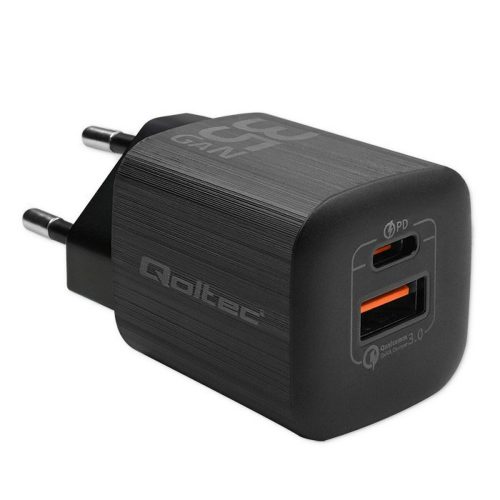 Fali töltő Qoltec 50764 Fekete 35 W