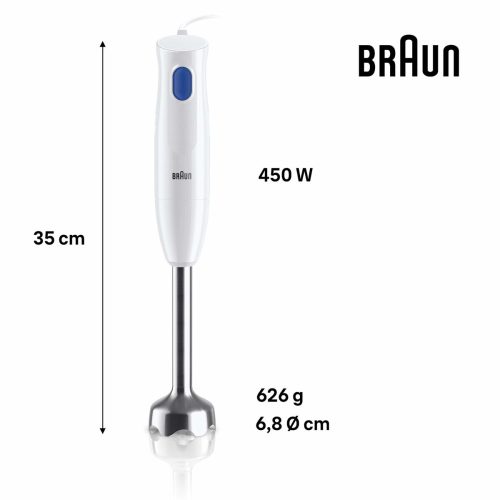 Sportmixer Braun MQ10.001MWH Kék/Fehér 450 W 600 ml